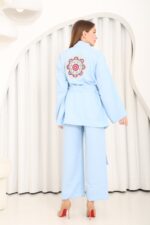 Suit Blue linen - Image 3