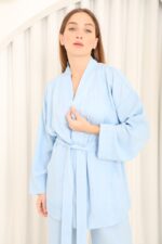 Suit Blue linen - Image 6