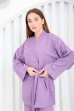 Suit Lavender linen - Image 5