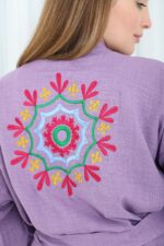 Suit Lavender linen - Image 3