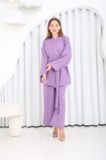 Suit Lavender linen